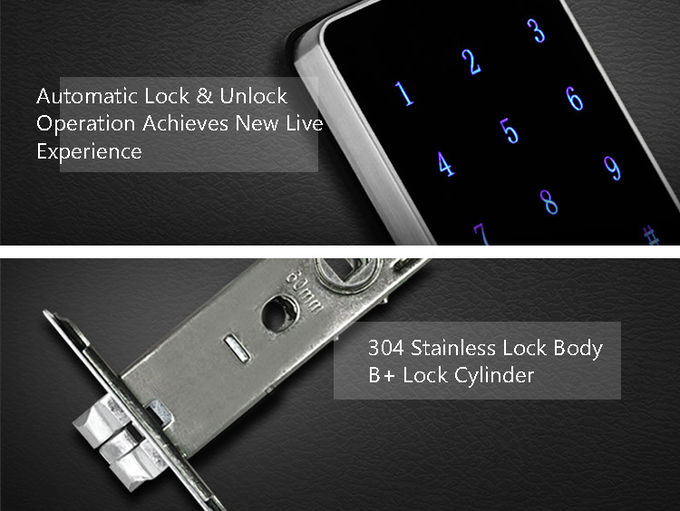 APPは遠隔正面玄関ロック、スマートなBluetoothの自己の錠のドア ロックを制御します 2
