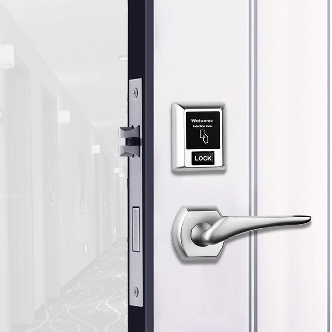 アメリカ標準的な安全電子カードのホテルのドア ロック システム5掛け金の構造 0