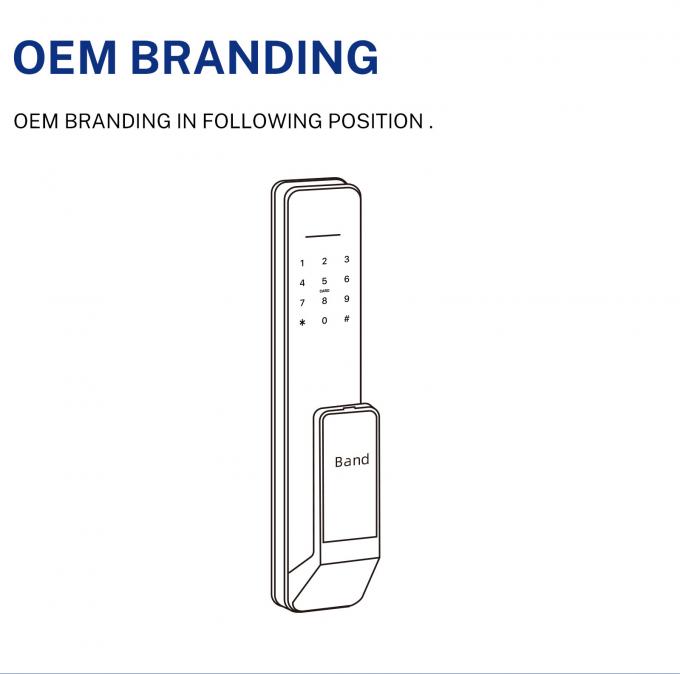 リリワイズ 新デザイン 完全自動ロック デジタル電子指紋ロック トゥイア APP TTlock スマートドアロック 36