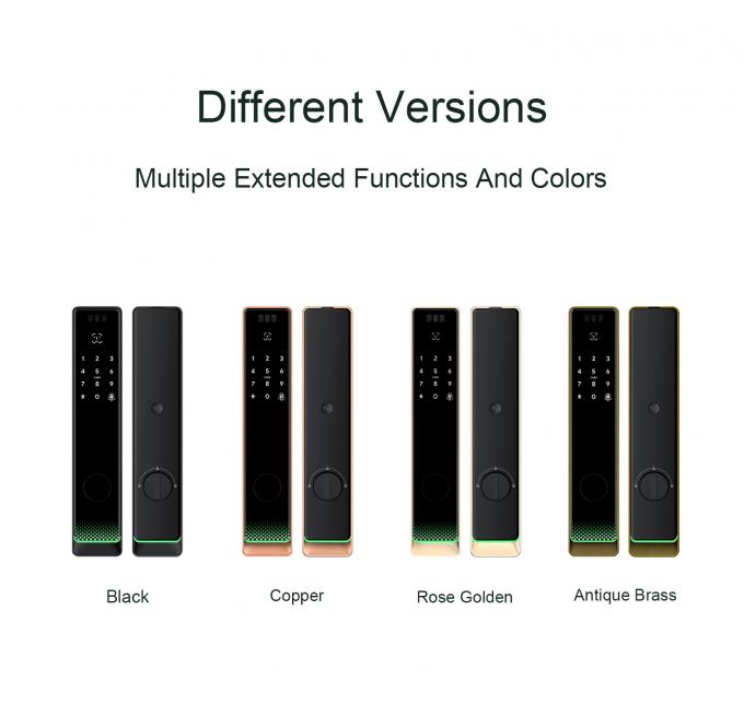 リリワイズ セキュリティ ツヤ Wifi セルラドゥラ インテリジェント 電子 スマート 鍵 指紋 無鍵 デジタル ドア スマート 鍵 8