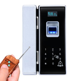 デジタル タッチ画面のガラス ドア ロックのスマート カードの指紋は商業部門のために鍵が開きます