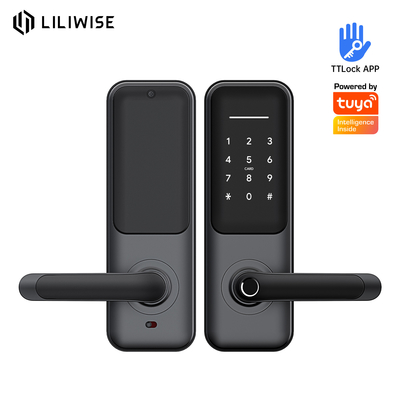 高い安全性の指紋のTtlockスマートなロックのTuya WIFI BLEデジタルのスマートなドア ロック