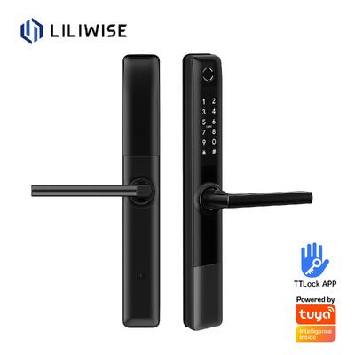 リリワイズ 防水 ステンレス デジタル 指紋 ドアロック TTロック スマート ドアロック BLE Wifi スリム スマートロック