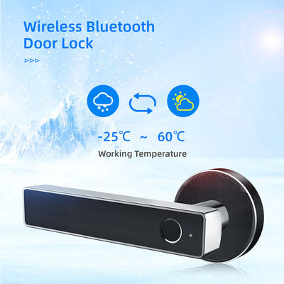 安全ロックの無線Bluetoothリモート・コントロールWiFiの指紋の電子ドア ハンドルのレバー ロック