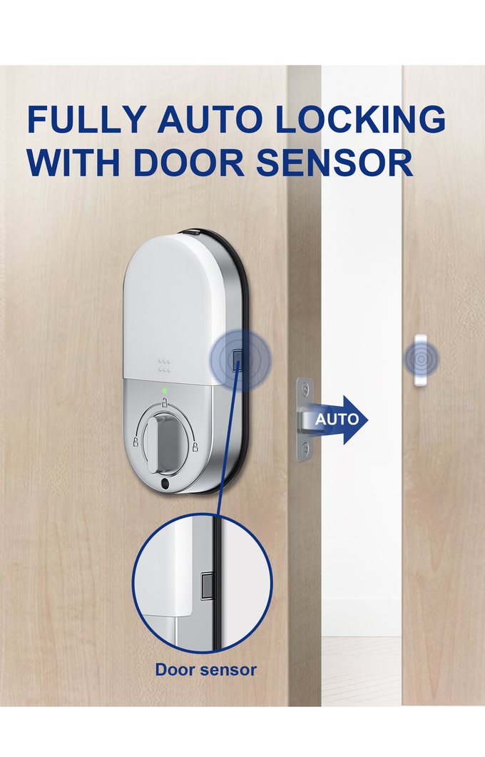 アパート ホテルのためのInteligente Bluetoothデジタルのドア ロック 4