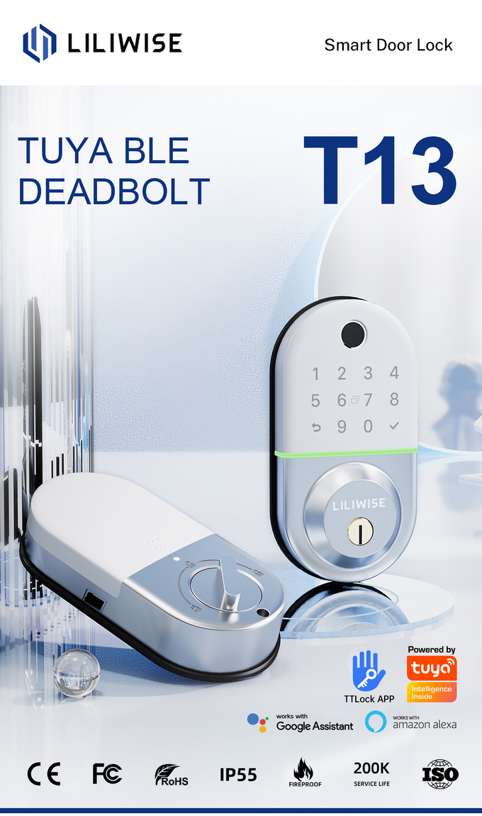 デジタル電子DeadboltスマートなロックAPPの管理システム 0