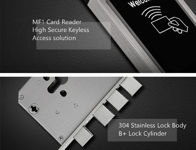 低い電力の消費の鍵を開けるパスワード鍵カードのドア ロック2の方法 1