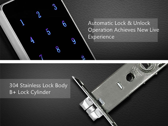スマートな保証WiFi Bluetoothのアクセスの自動指紋のDeadboltの熱い販売のドア ロック 2