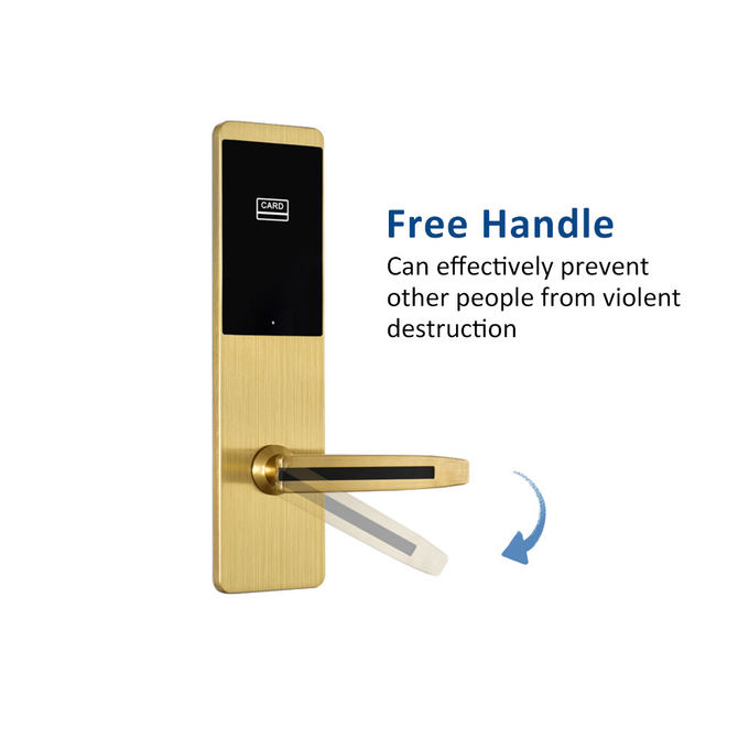 便利なSofewareのホテルの管理システムの鍵カードのドア ロック 0
